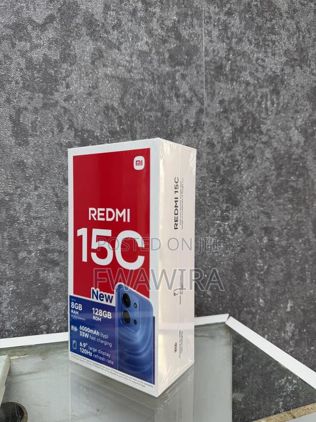 New Xiaomi Redmi 15C 4G 128 GB Black - thumbnail 3