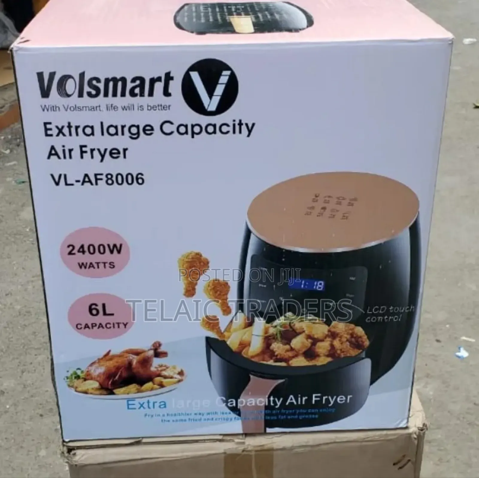 6 Litres Volsmart Airfryer