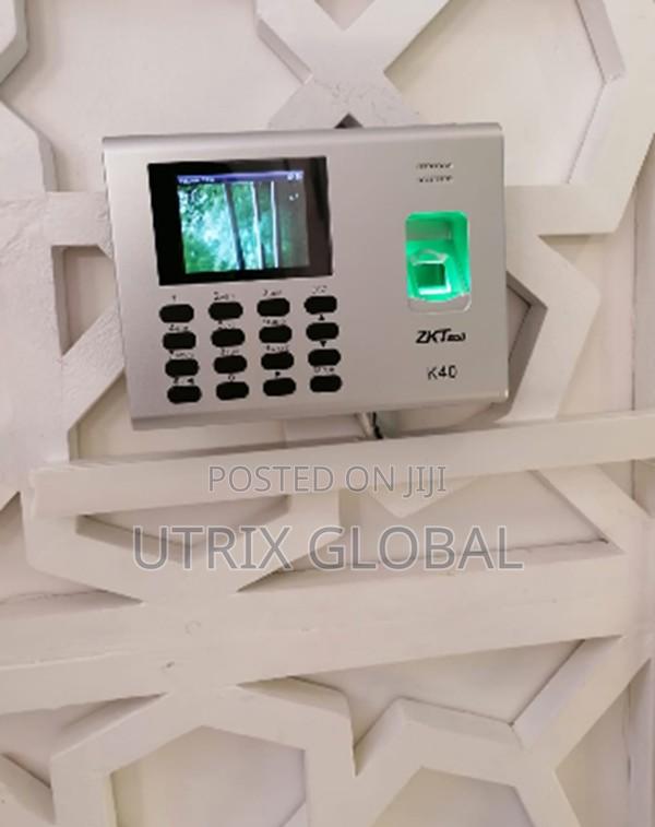 K40 Employee Fingerprint Clock In Clock Out Attendance System