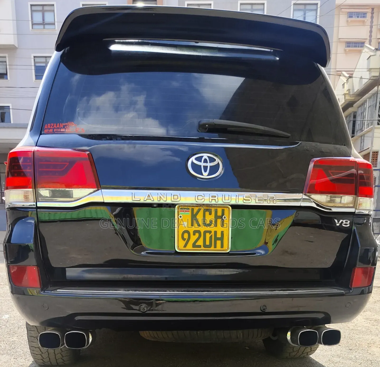 Toyota Land Cruiser 4.6 V8 ZX 2009 Black