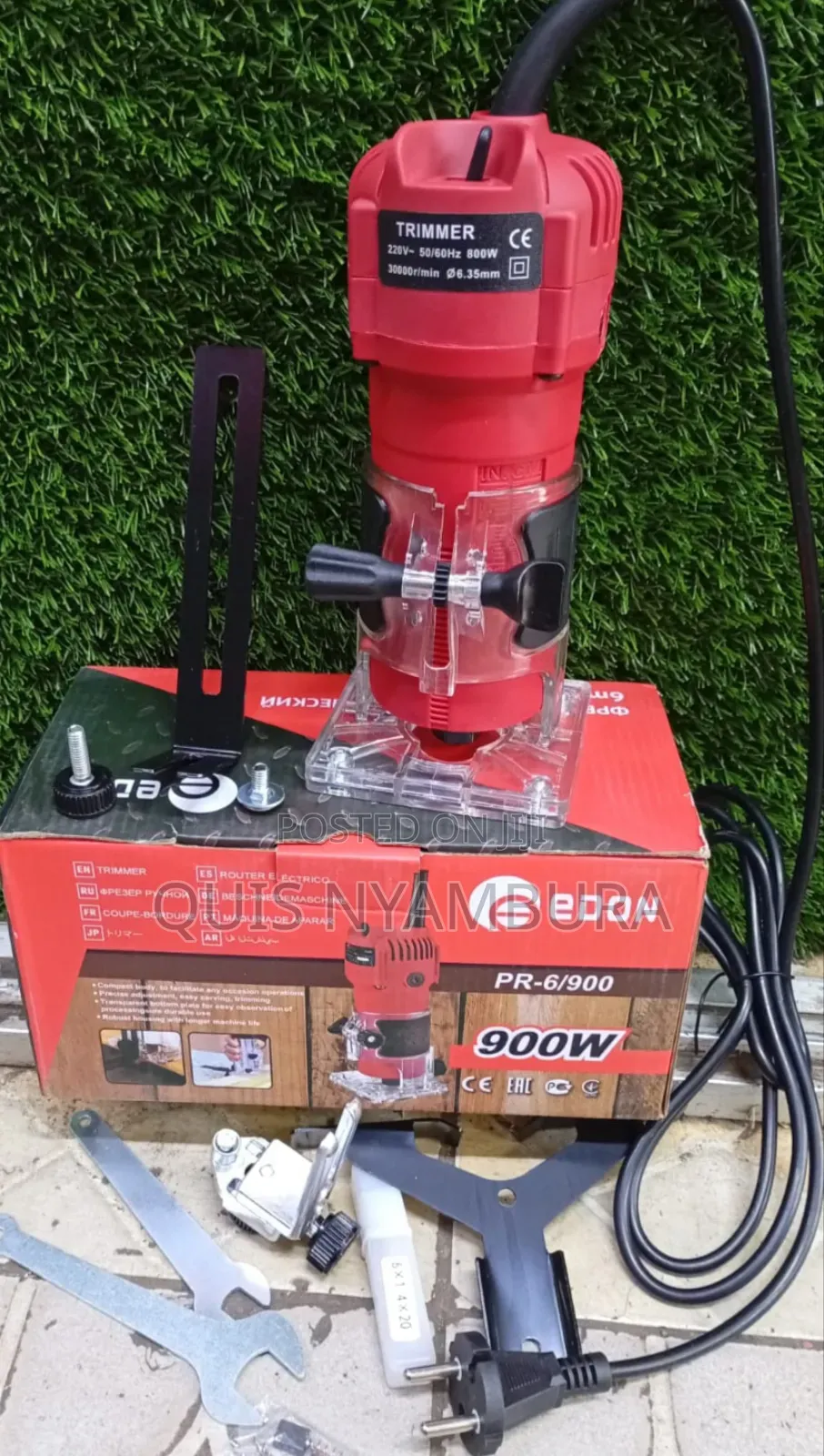 900w Edon Trimmer/ Electric Pr-6/900w Wood Trimmer
