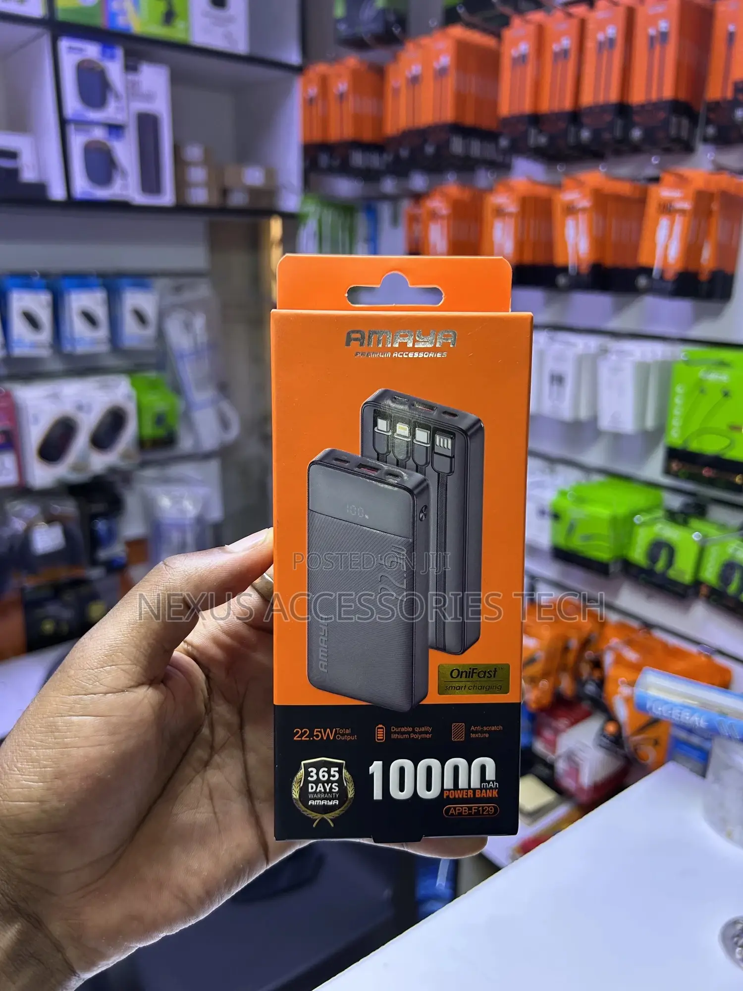 Amaya Apb-F129 Power Bank – Stay Charged Anywhere!