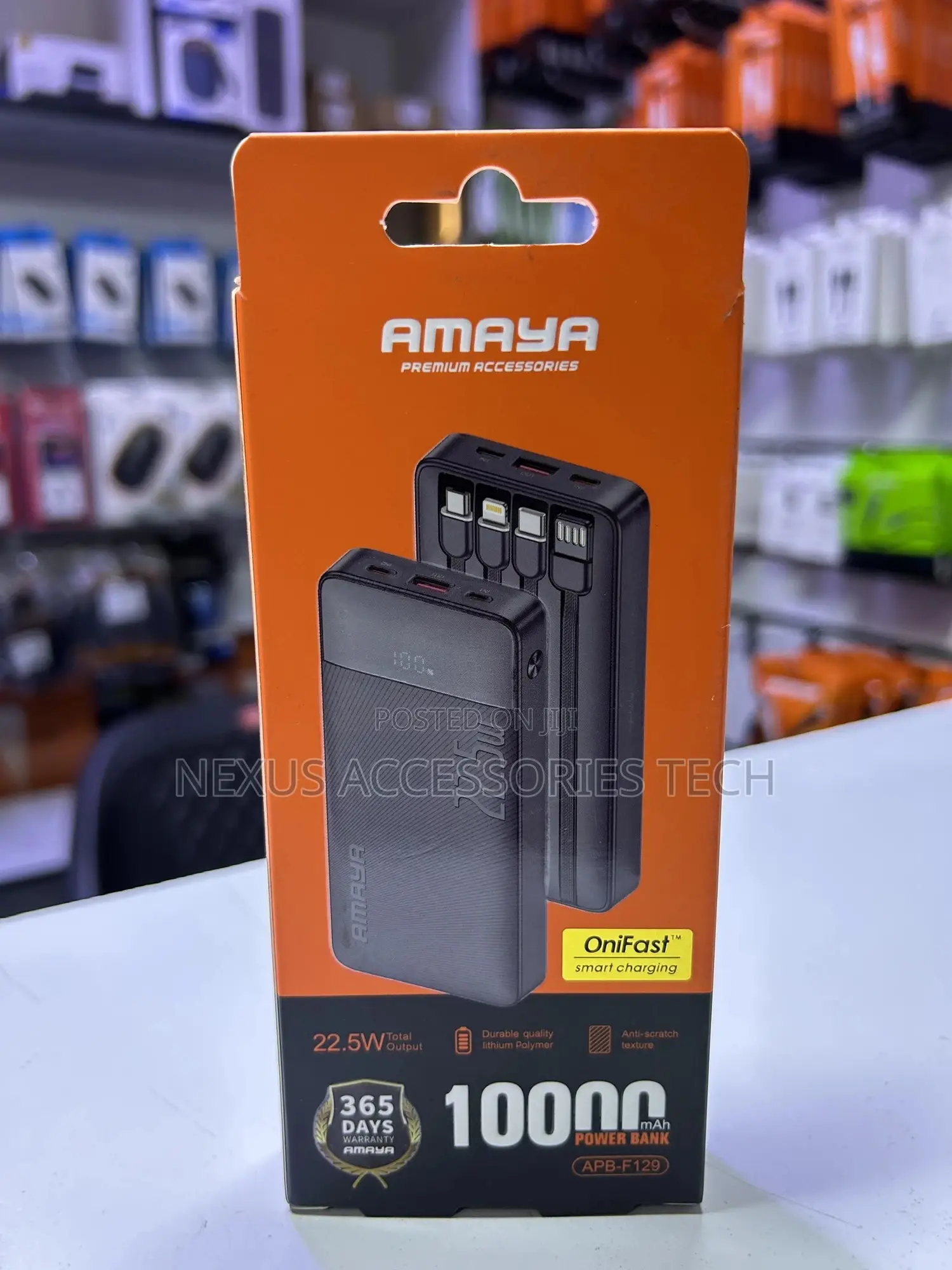 Amaya Apb-F129 Power Bank – Stay Charged Anywhere!