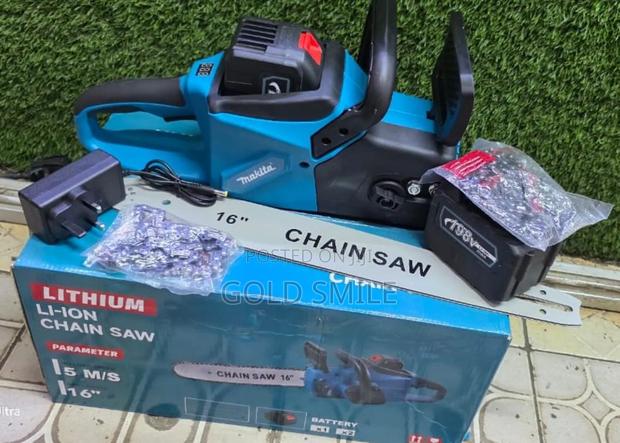 Makita Cordless Chain Saw /Rechargeable Chain Saw Machine 16 Inch
