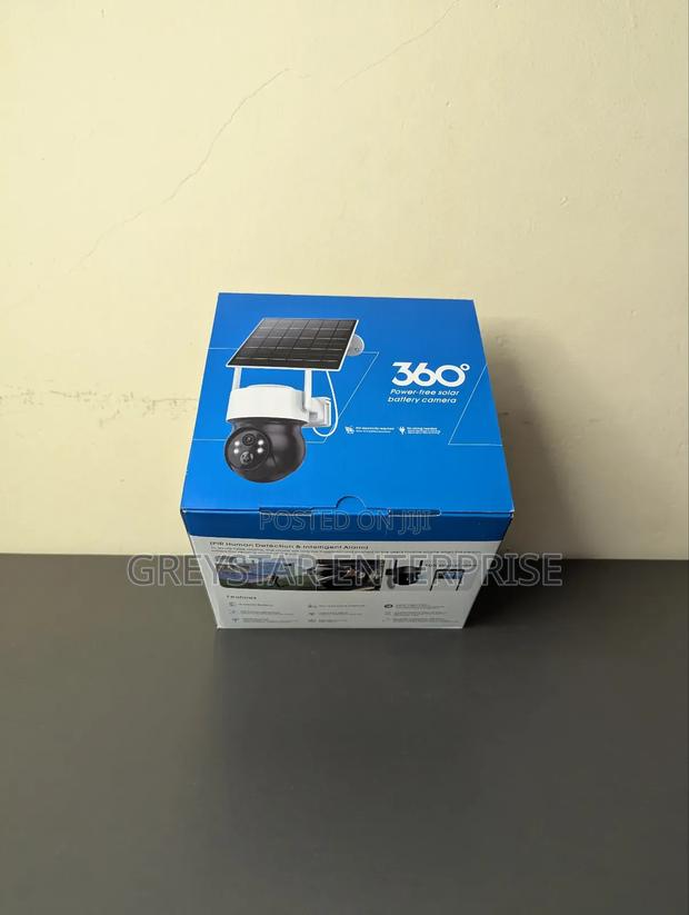 Solar Powered Wifi CCTV Camera Low Power Pir Night Vision Security - thumbnail 4