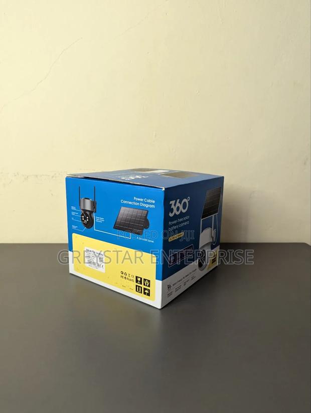 Solar Powered Wifi CCTV Camera Low Power Pir Night Vision Security - thumbnail 6