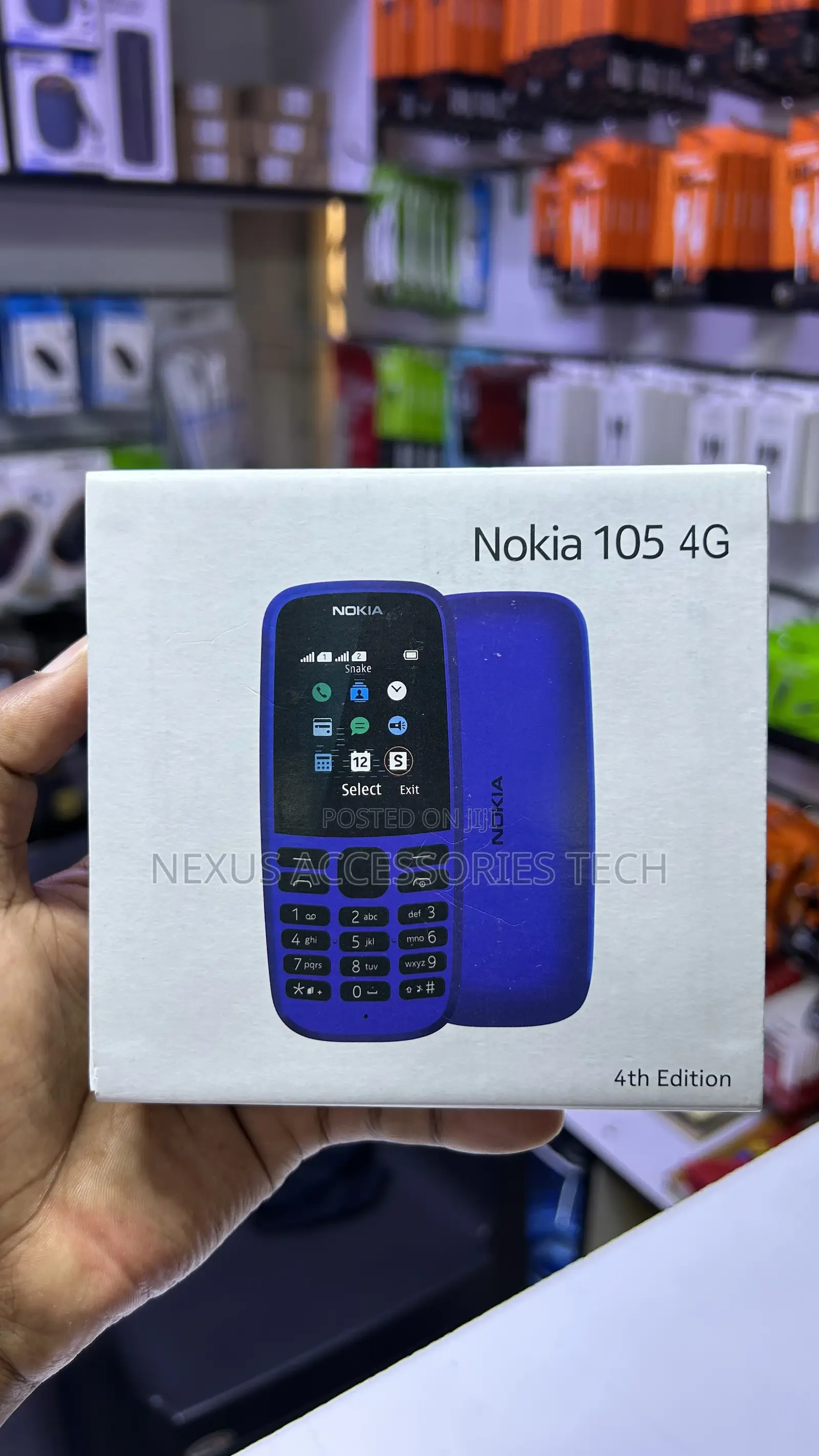 New Nokia 105 Black