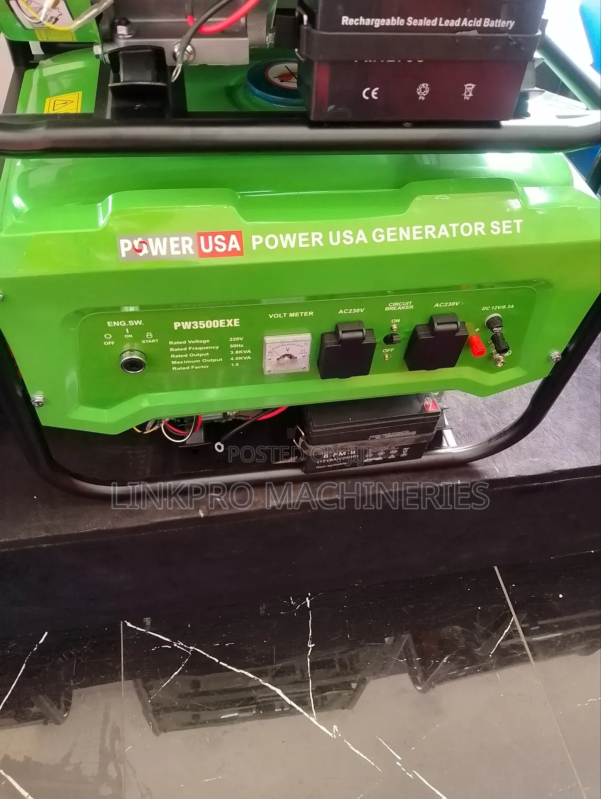 3.8kva Power Usa Petrol Generator