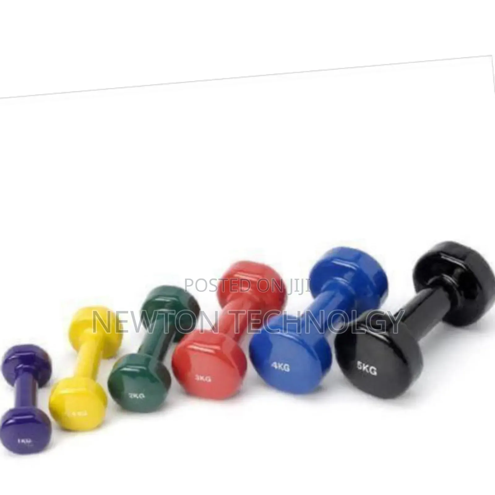 Neoprene Coated Dumbells* (Blue and Red Colour Only) 2kg .