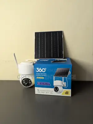 Wifi Solar Camera 2 Way Audio Communication Waterproof CCTV Camera