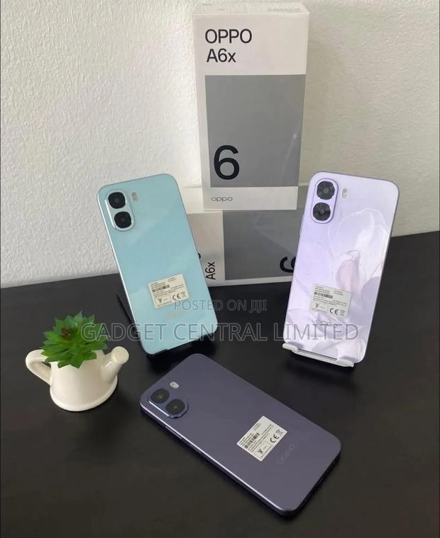 New Oppo A6x 64 GB Blue - thumbnail 2