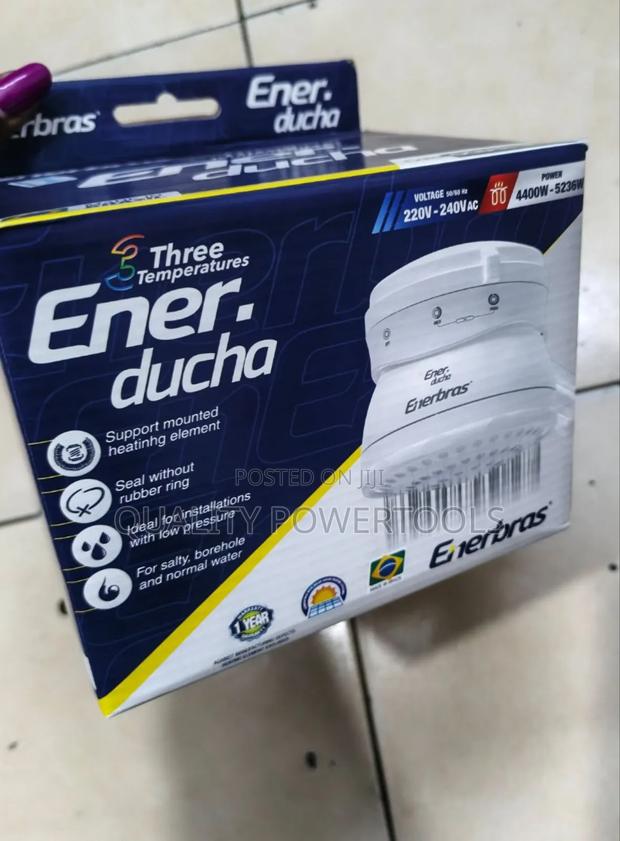 3t Enarducha Shower Head/Salty, Borehole Normal Water