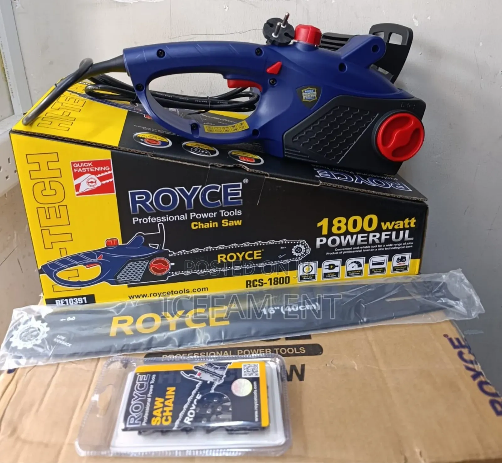 Royce Electric Chainsaw/1800w Electric Chainsaw Machine