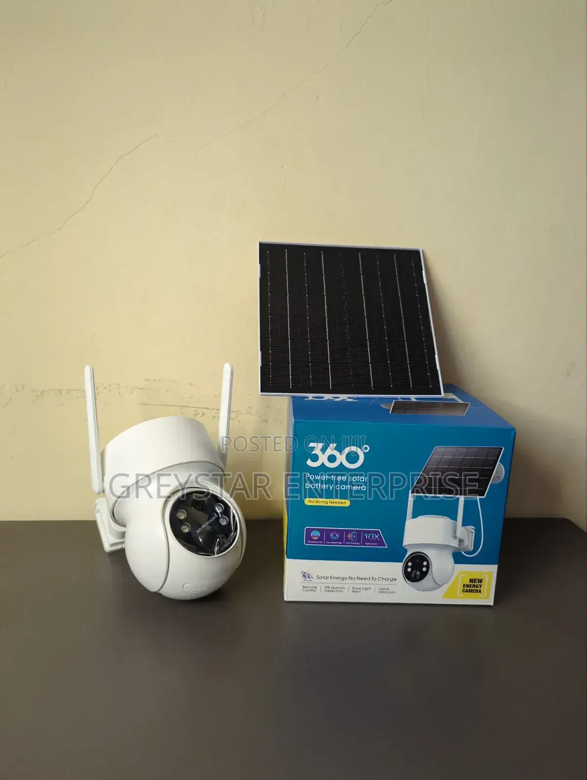 PTZ Solar CCTV Camera With Night Vision Security Camera Pir Detection