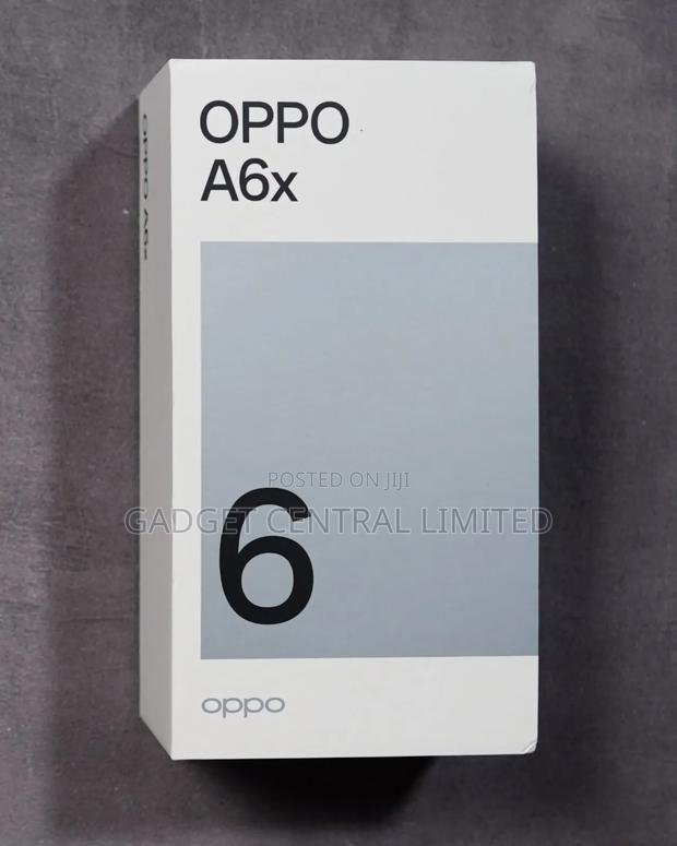 New Oppo A6x 256 GB Blue