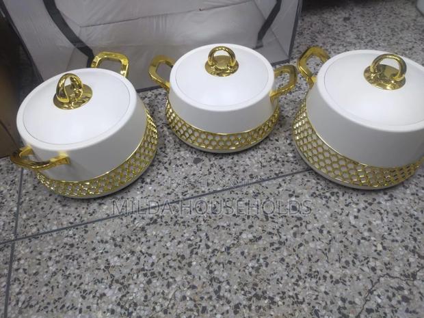 Luxurious Insulated Hotpots Set Round