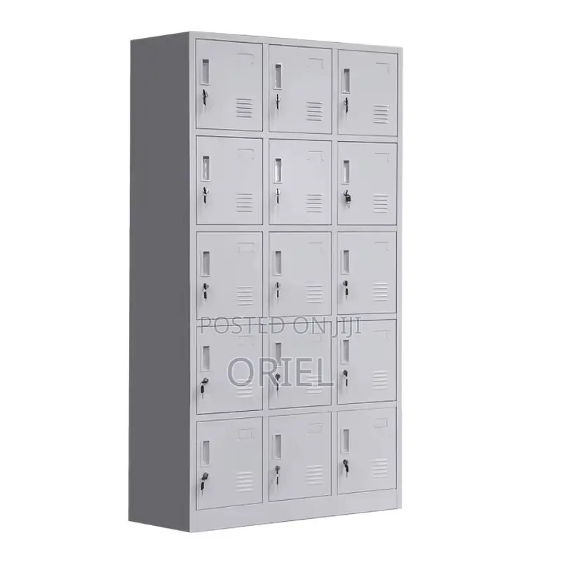 Office Cabinet : 15 Door Steel Filling Cabinet