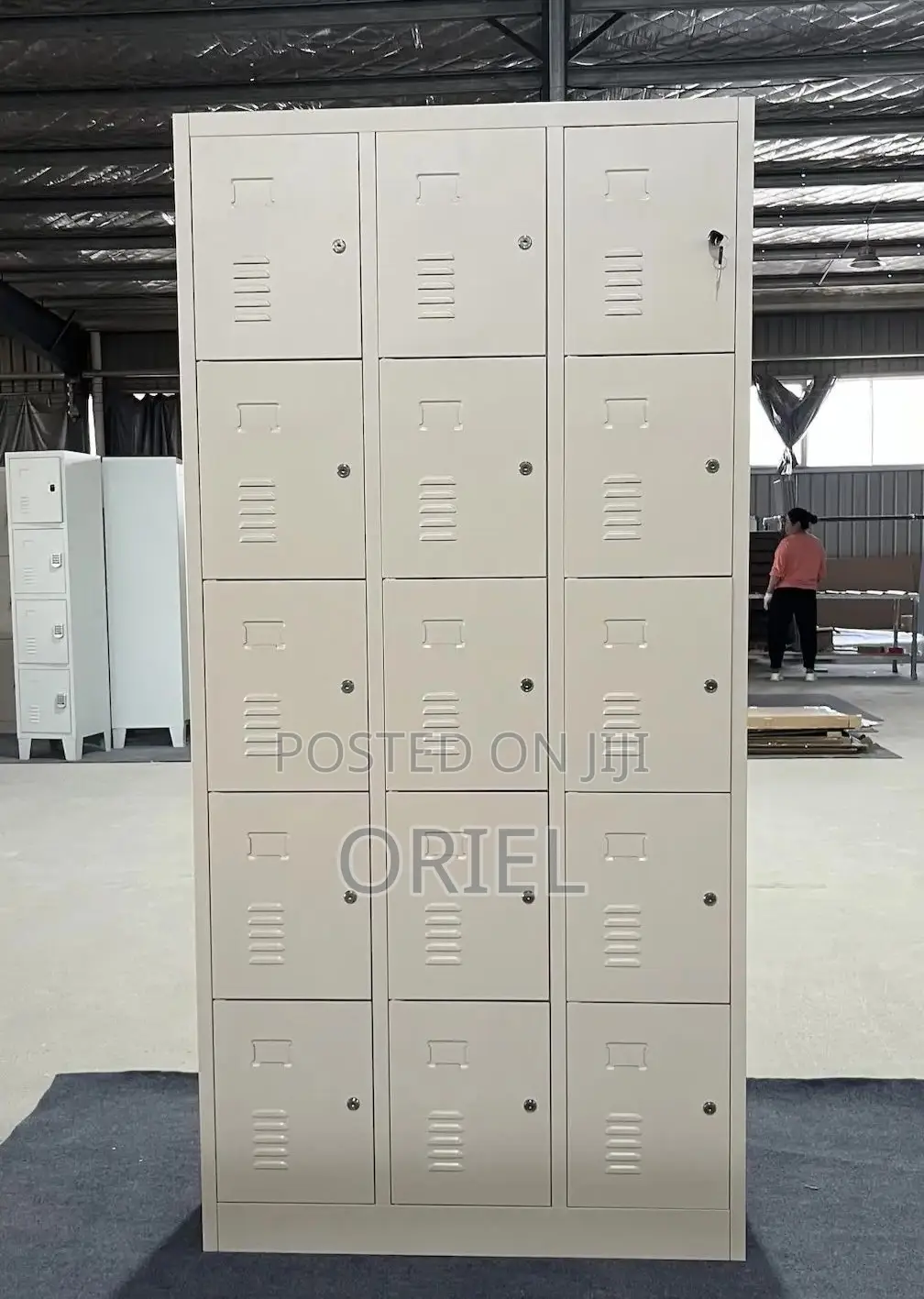 Office Cabinet : 15 Door Steel Filling Cabinet