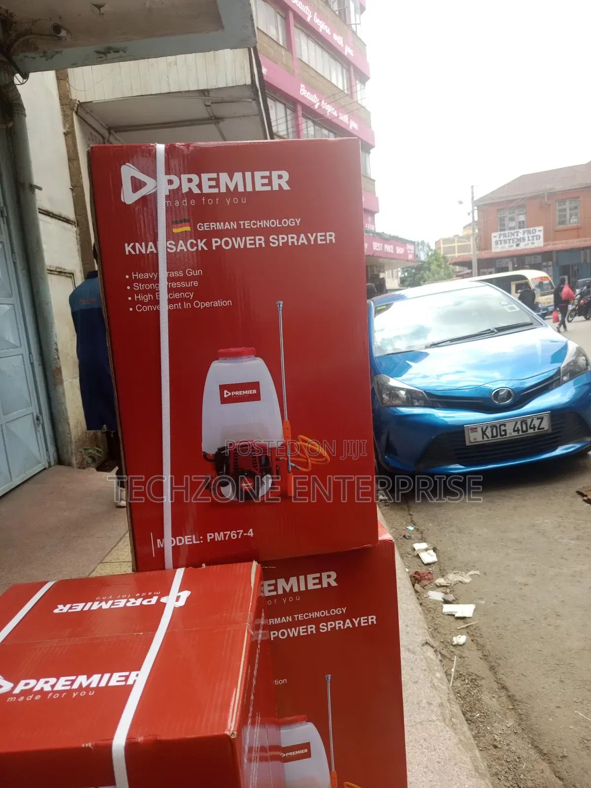 Premier 25l Knapsack 4 Stroke Pump 1.4hp Engine Power 