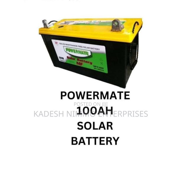 Powermate 100ah Solar Battery - main view
