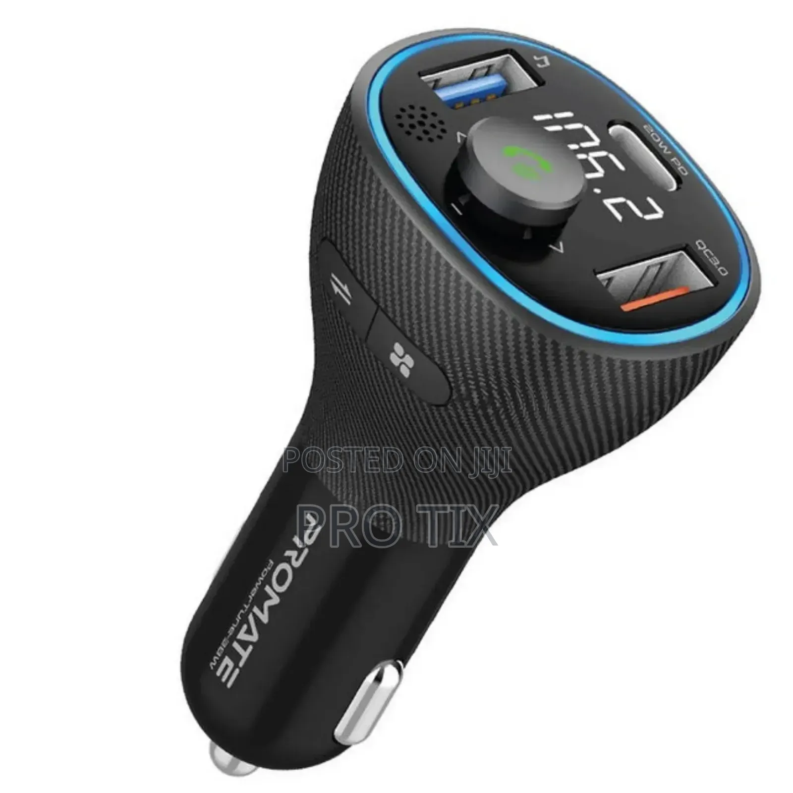 Promate Universal Wireless Hands-free Kit With Fm Transmitter