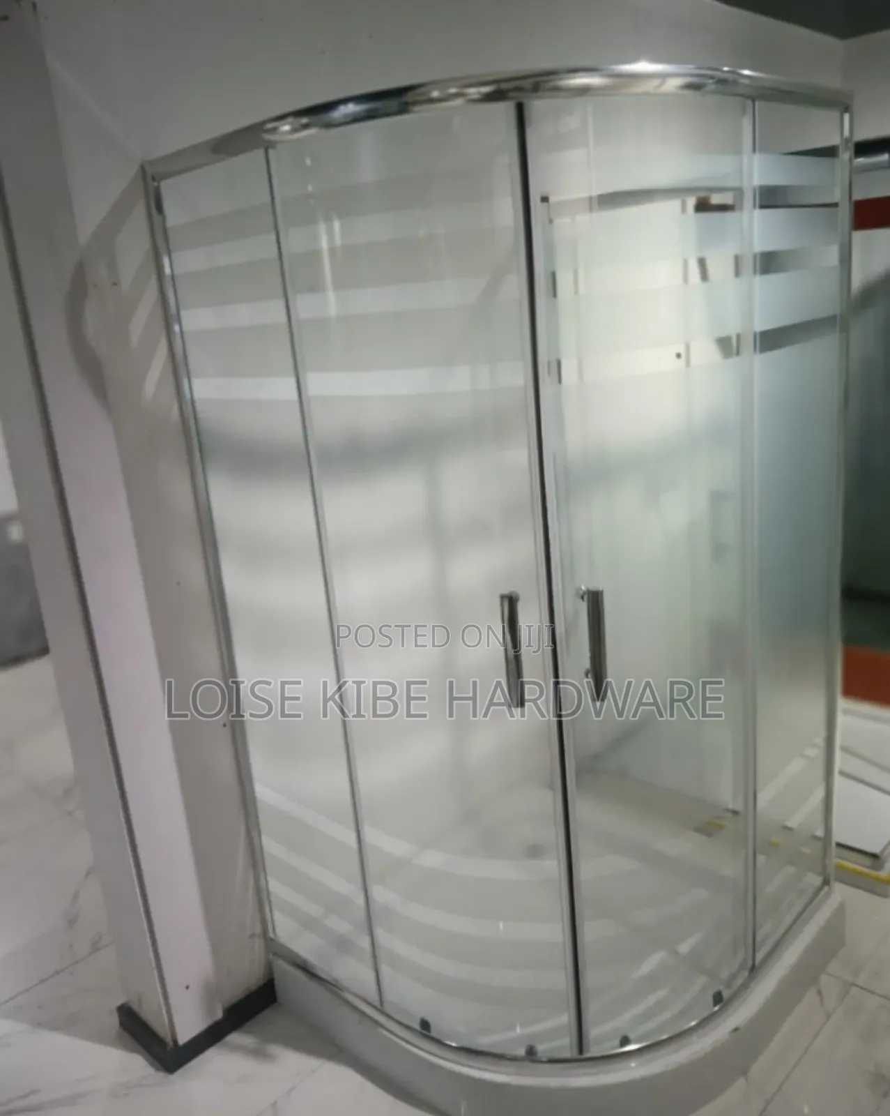 Clear Shower Cubicle Available (100by100)