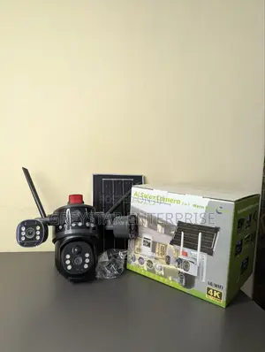 4g Simcard Outdoor Solar Camera Ip Ai Solar Camera 3 Lens CCTV