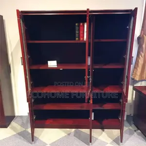 3 Door Wooden Filing Cabinet