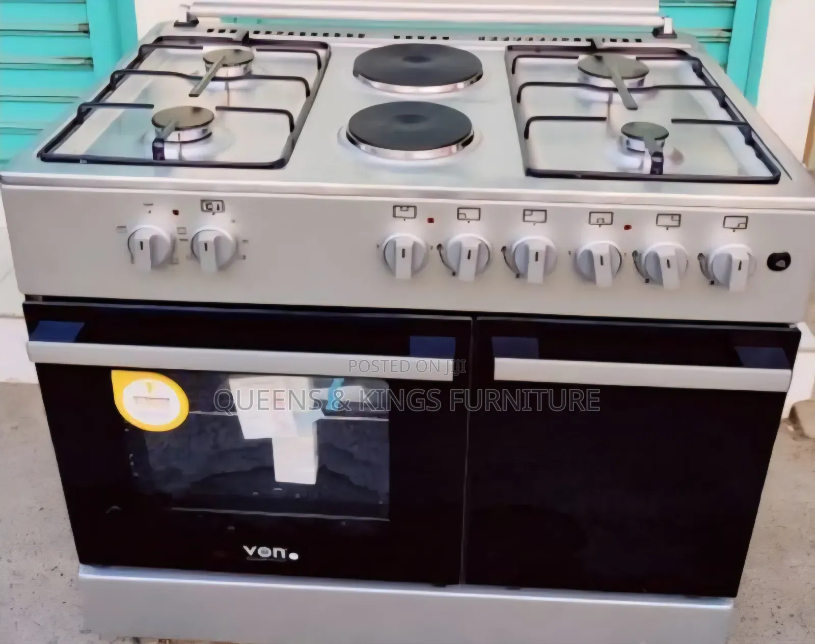 Von 60x90 Cooker With Four Gas,Electric Burner 1 Oven