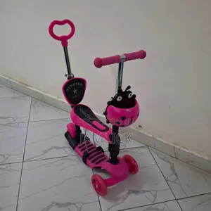 Scooter With Seat Push Handle –Wn