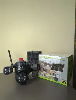 Solar Camera Ai 3 in 1 Warm Full Color Night Vision Security CCTV