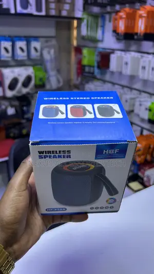 H at F Hf-F105 Bluetooth Speaker – Loud, Clear Portable