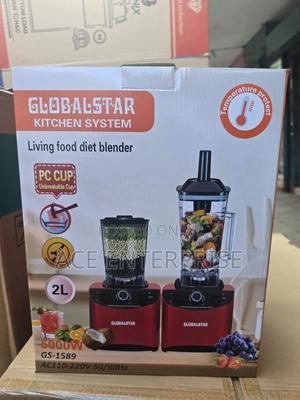 2 in 1 Globalstar 2 L Commercial Blender (Silvercrest Model) - 5000w - thumbnail 2