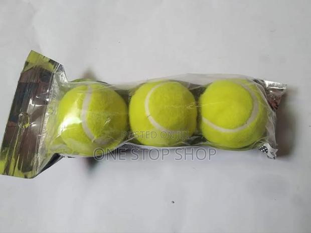 3pc Tennis Balls Court Lawn Racket Balls
