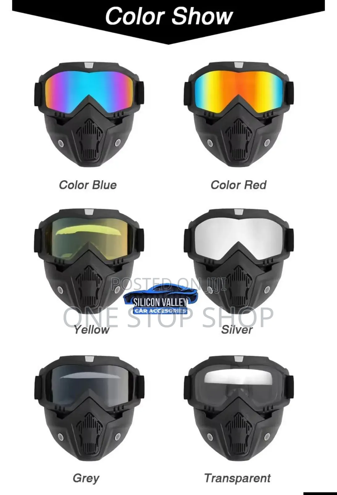 Motorcycle Protective Goggles Face Mask