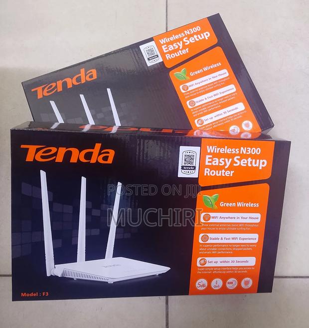 Tenda F3 Router - main view