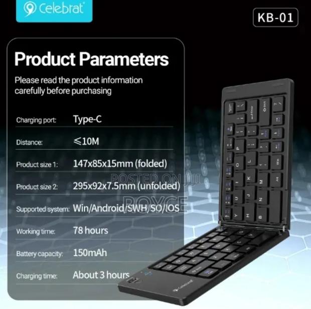Folding Wireless Keyboard - thumbnail 3