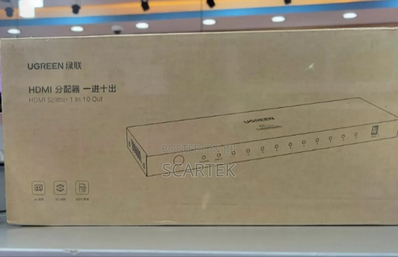 The Ugreen Hdmi 1 In 10 Out Splitter