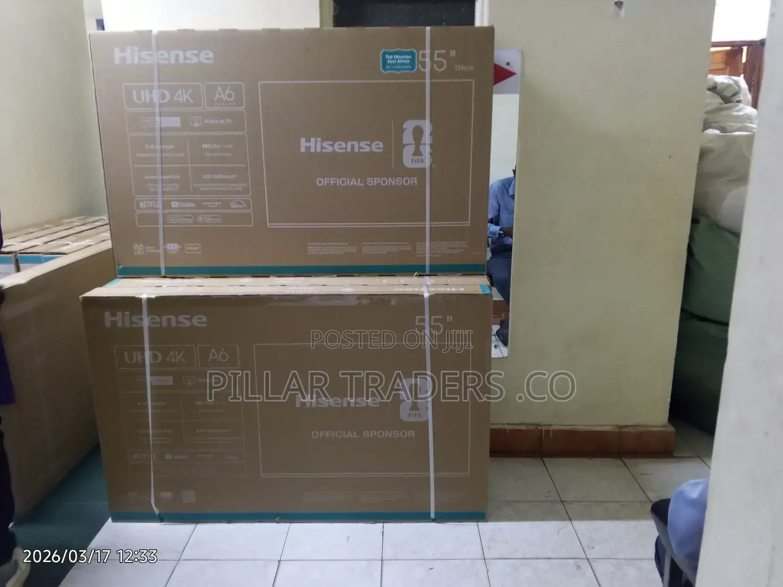 Hisense 55′′ 55a6 Series Smart Uhd Tv