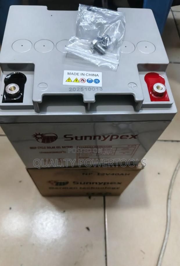 40ah Sunnypex Battery - main view