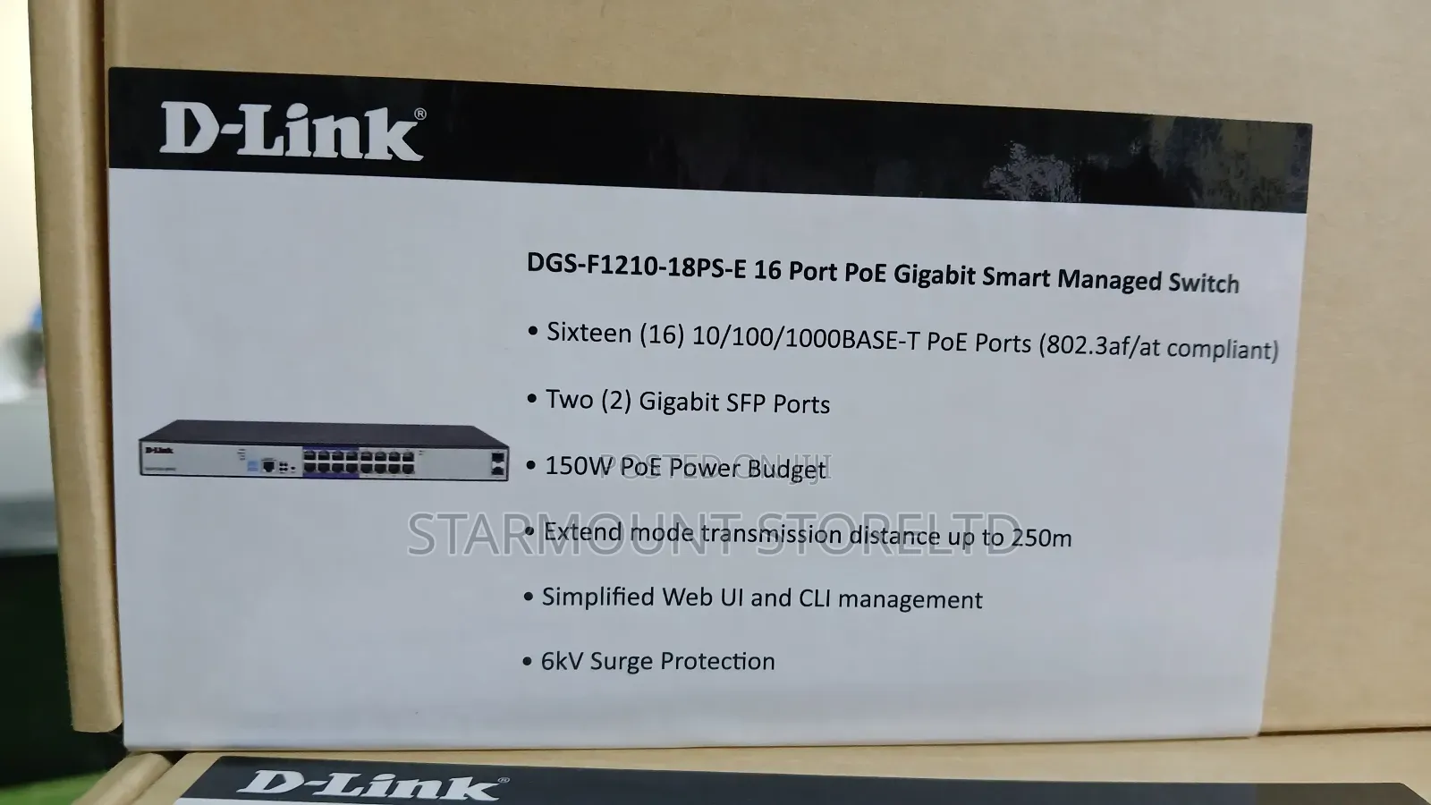 D-Link DGS-F1210-18ps-E