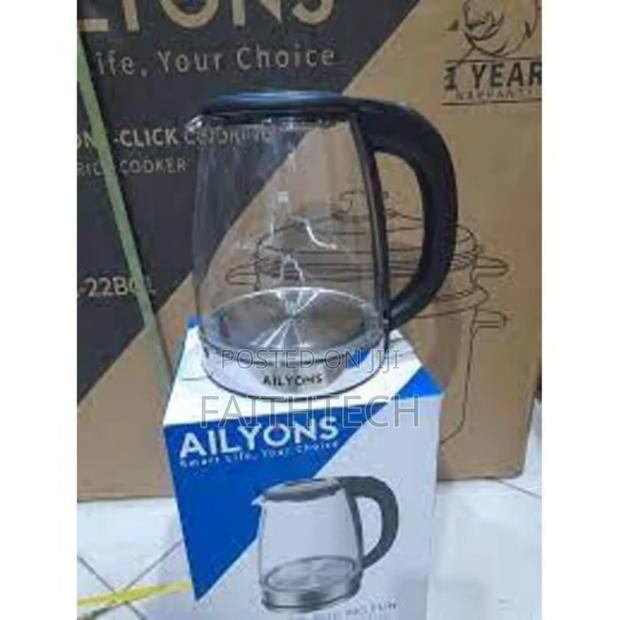 1.8ltr Ailyons Transparent Kettle