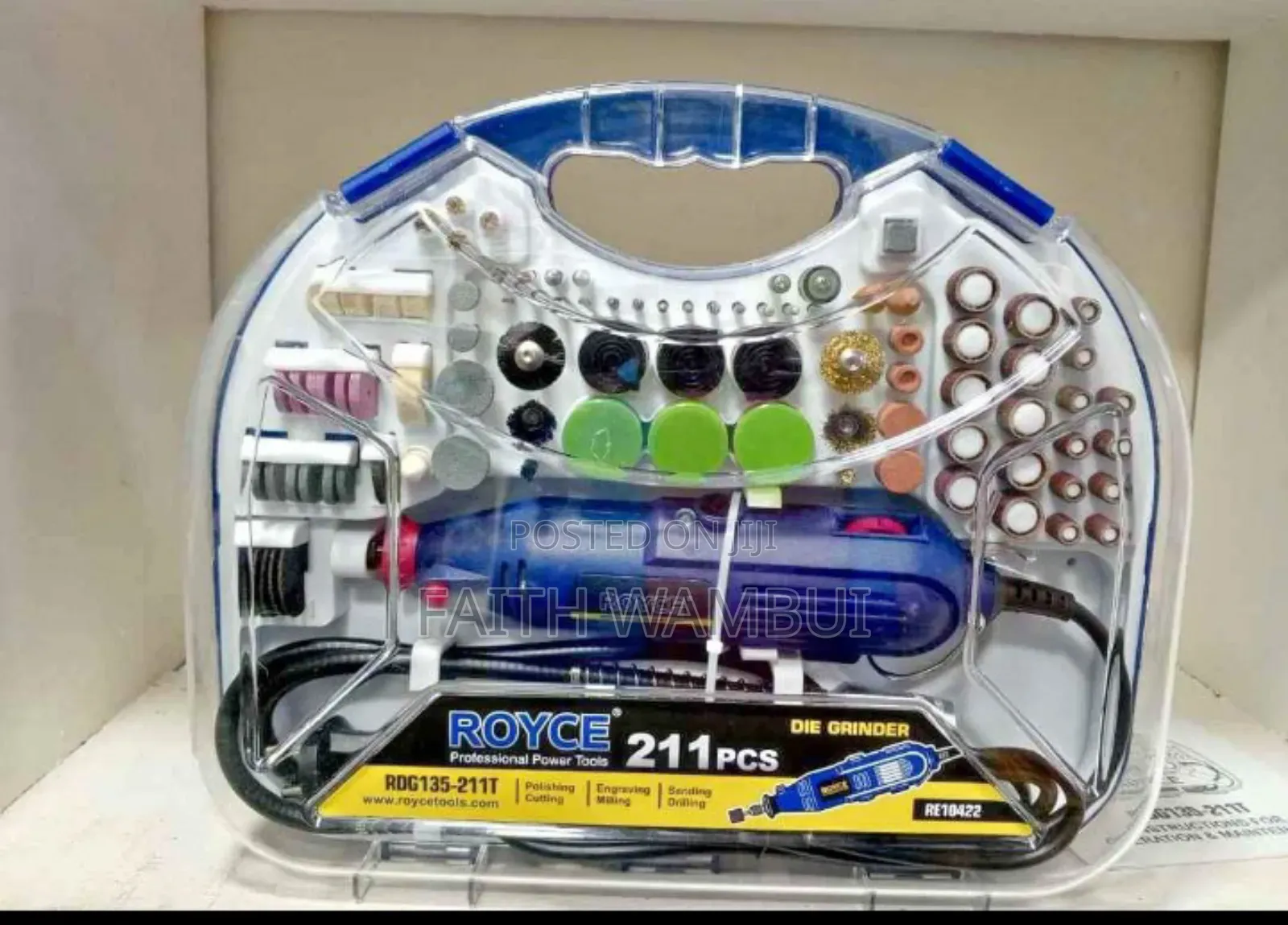 211 Royce Mini Grinder Machine/Royce Mini Grinder 211 Piece