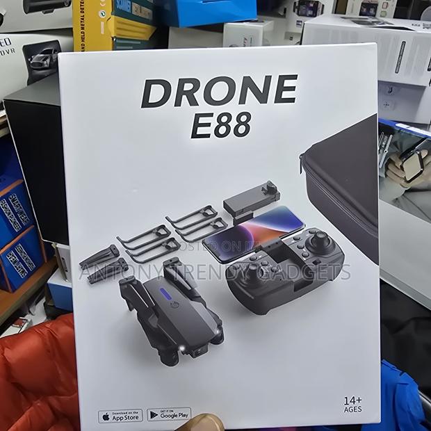 Portable E88 Pro Foldable Camera Drone For Beginners - thumbnail 2