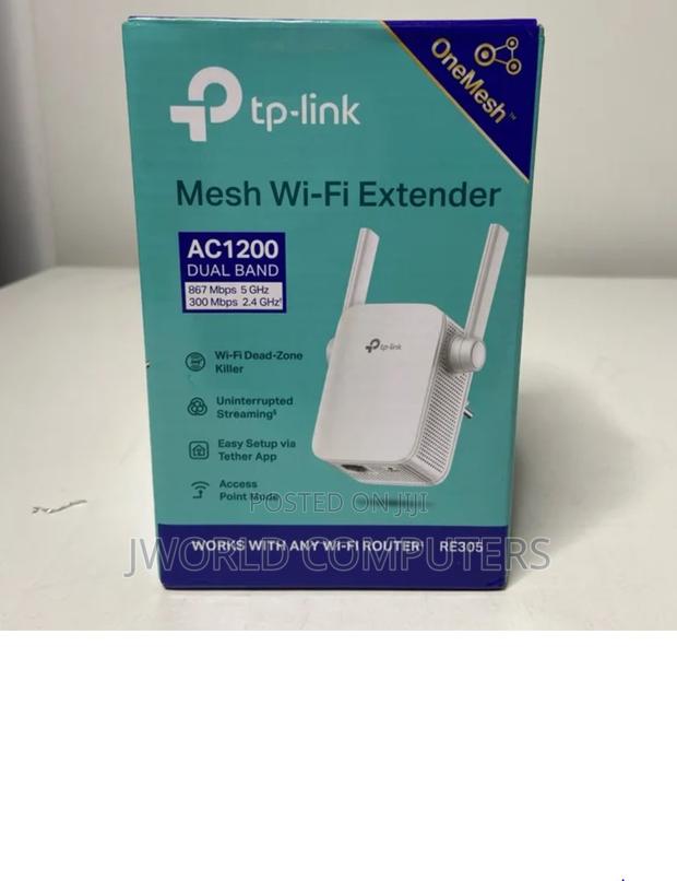 Tp-Link Re305 Ac1200 Dualband Wi-Fi Range Extender(Tl-Re305)