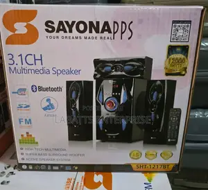 3.1ch Sayona SHT 1217 Bt Home System Bluetooth/Fm/Usb