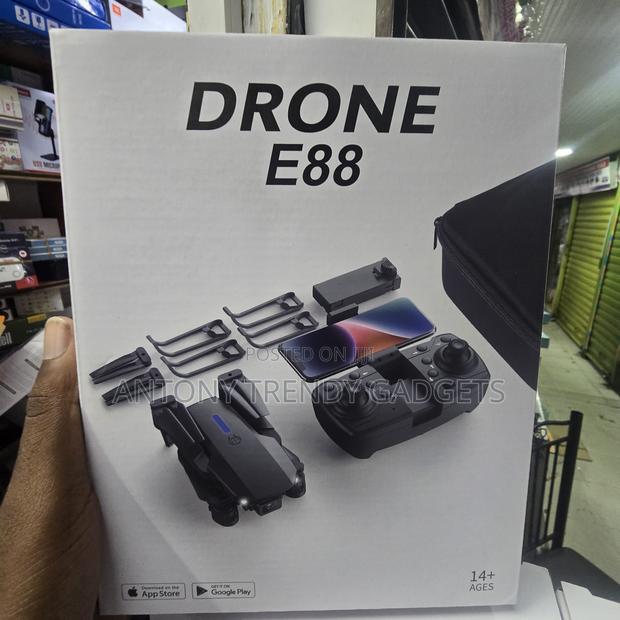 E88 Foldable Drone 4k Hd Camera, Portable E88 Foldable Camera Drone