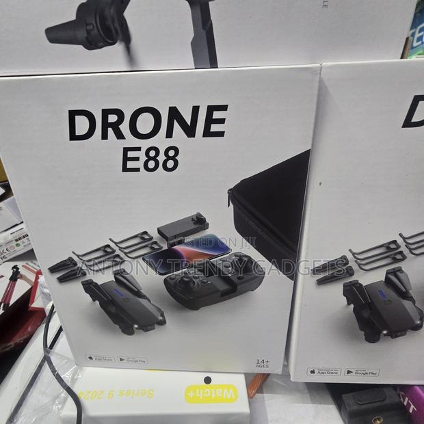 E88 Foldable Drone 4k Hd Camera, Portable E88 Foldable Camera Drone - thumbnail 2
