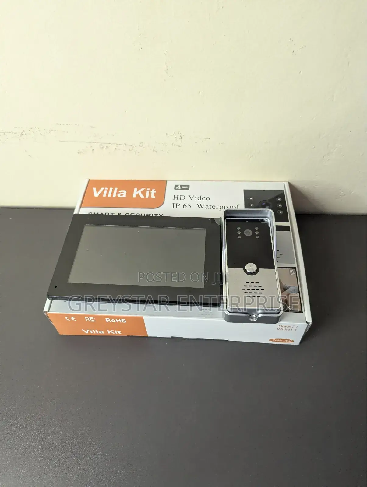 Video Intercom Doorbell With 7 Inch Screen 4 Wired Doorbells Phone