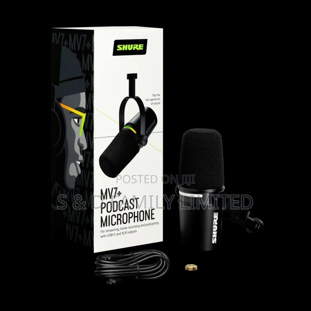 Shure Mv7+ Podcast Microphone